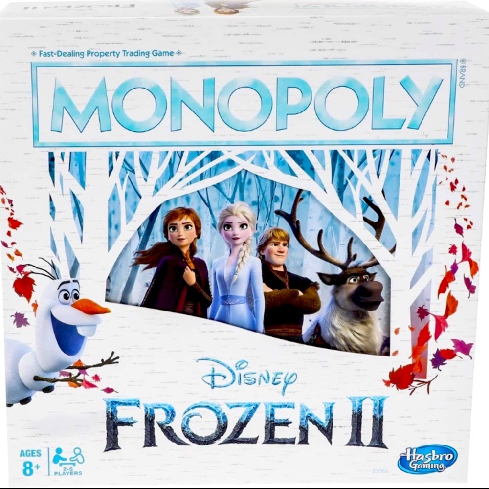 Hasbro Disney Frozen II Monopoly Board Game